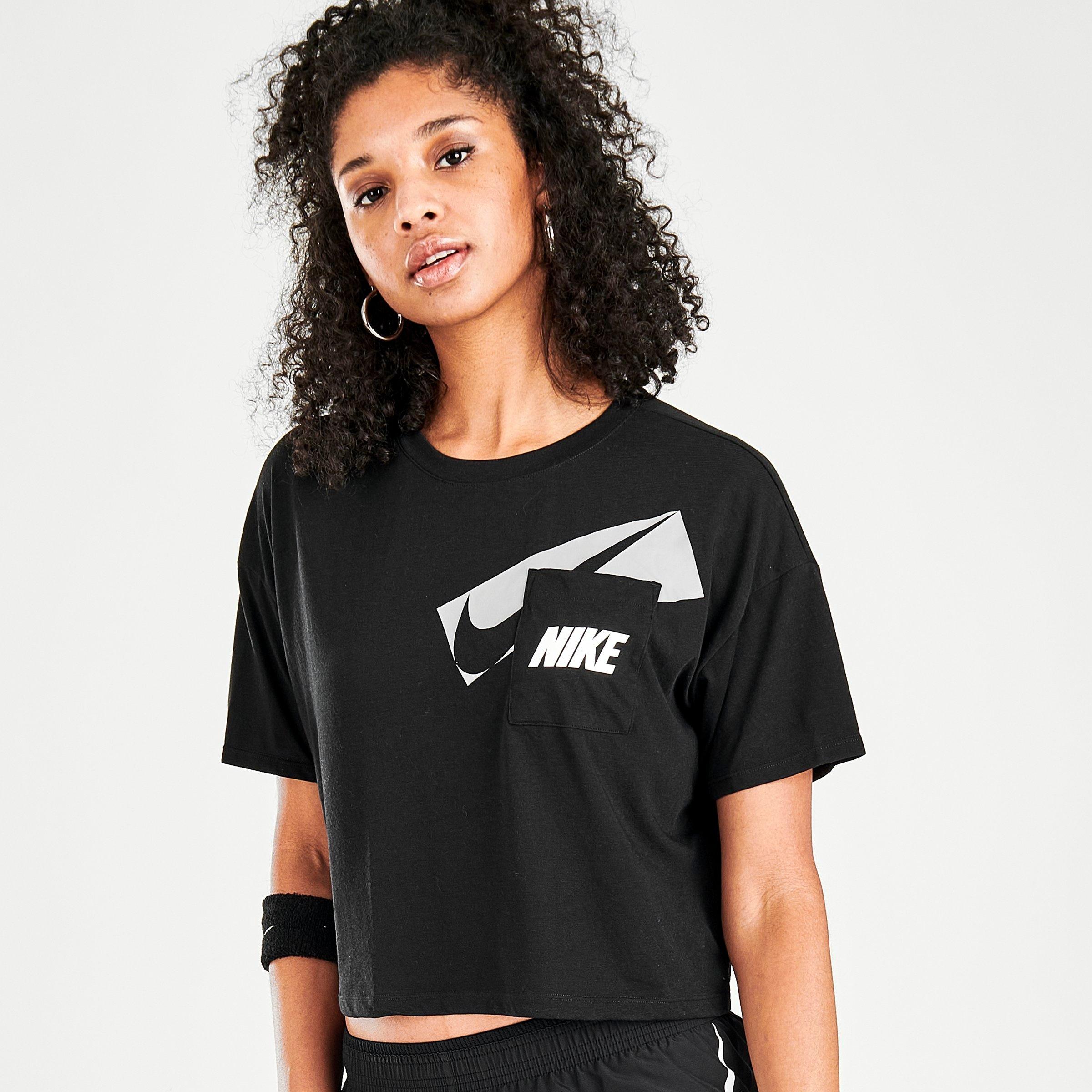jd sports nike crop top
