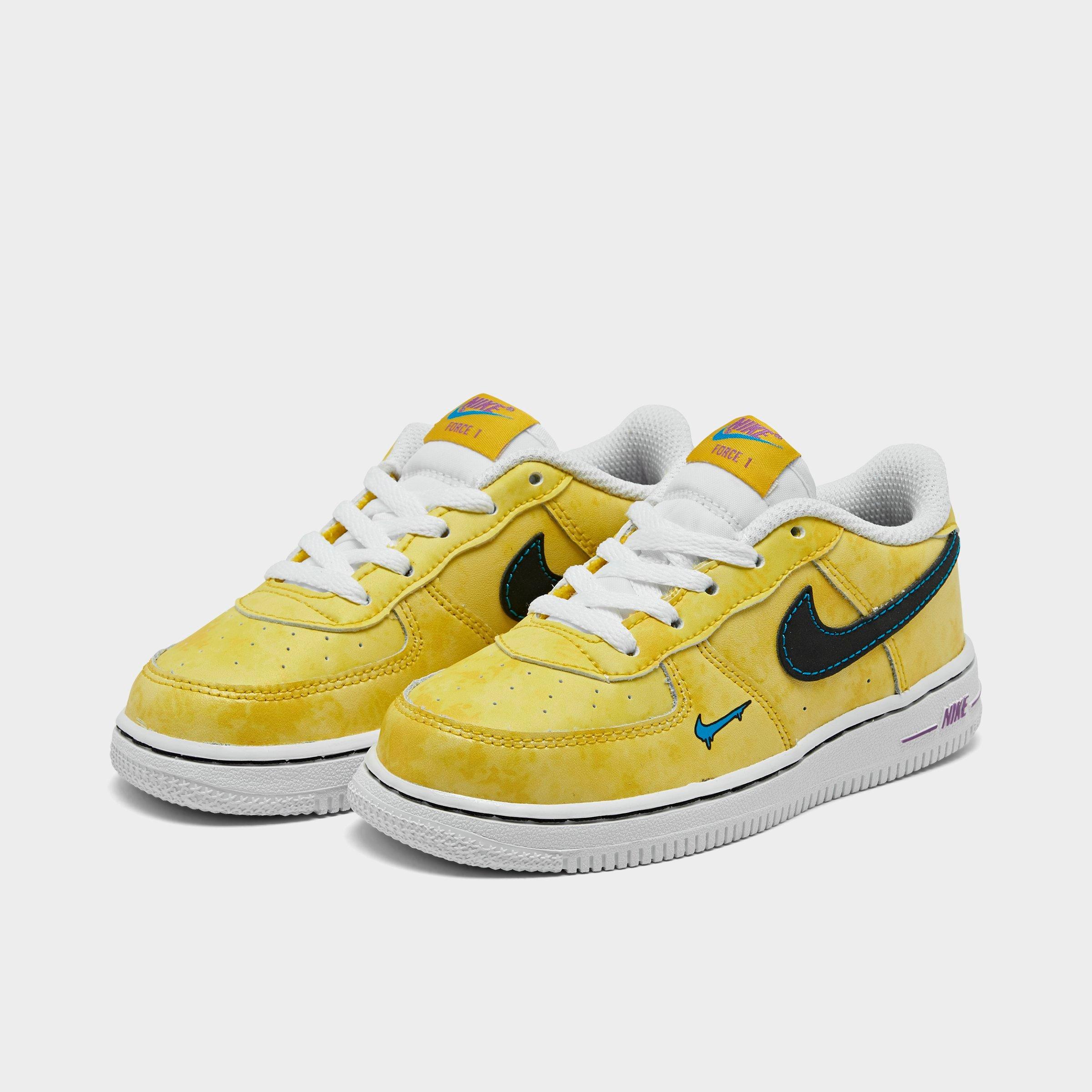 yellow air force 1 kids