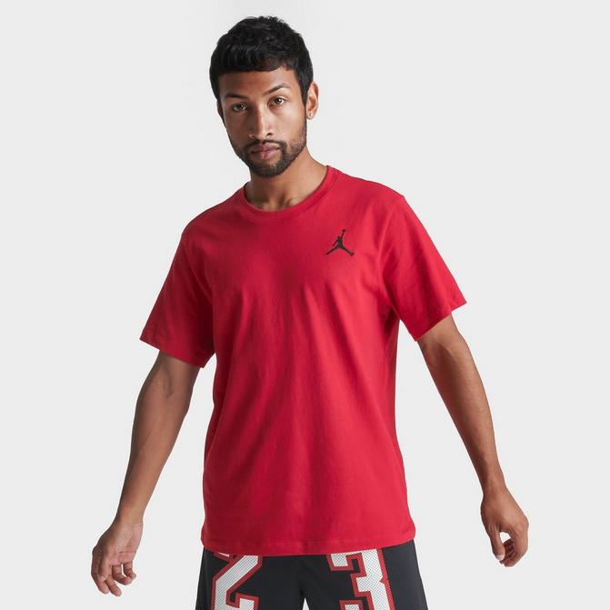 Air jordan best sale red t shirt