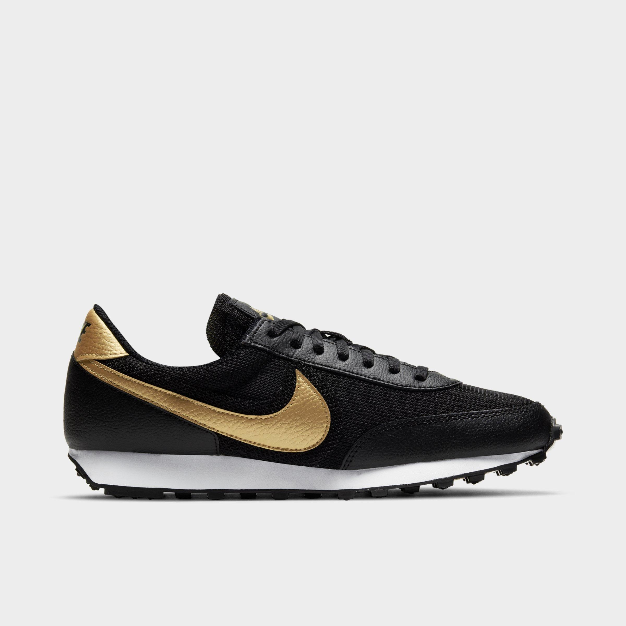 black and gold nike sneakers womens