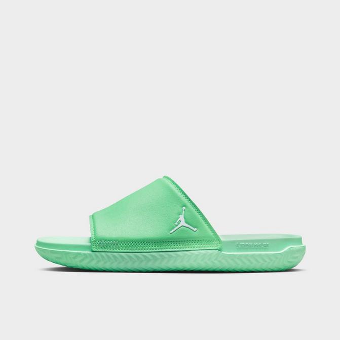 Lime green on sale jordan sandals