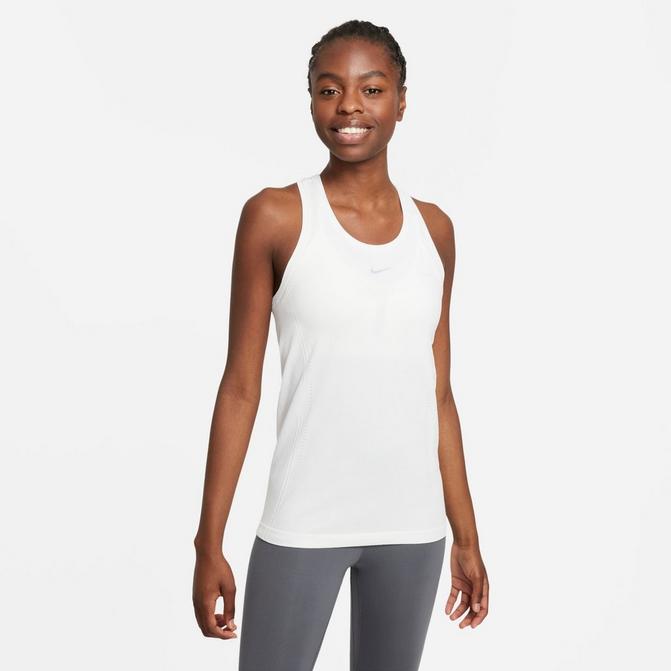 White dri fit tank top sale