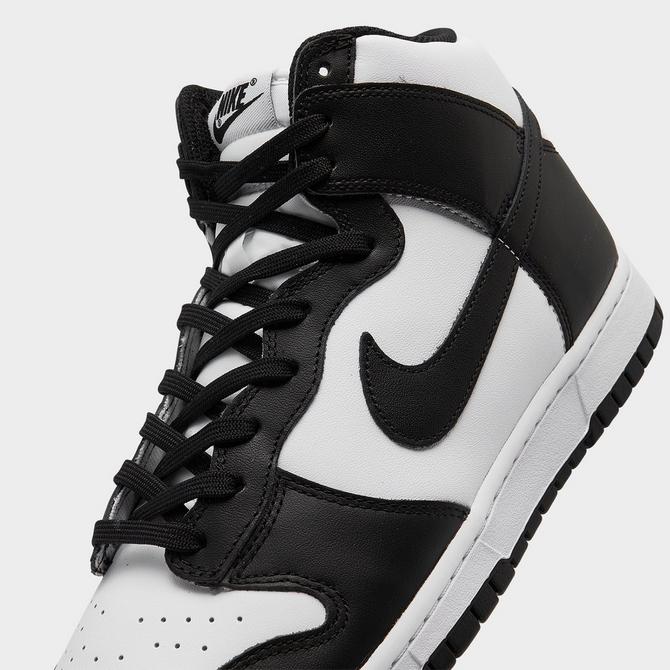 Nike Men's Dunk High Retro Shoes - White / Black — Just For Sports