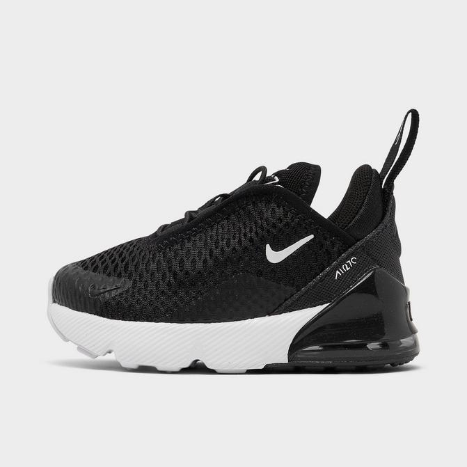 270 nike shoes black and white best sale