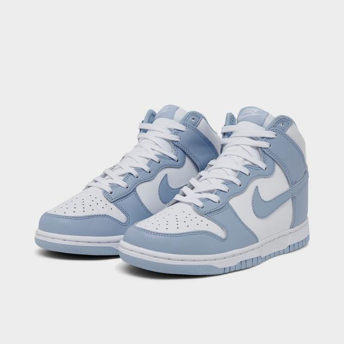 Custom Nike Air Force 1 pastel Blue Louis Vuitton LV - Depop