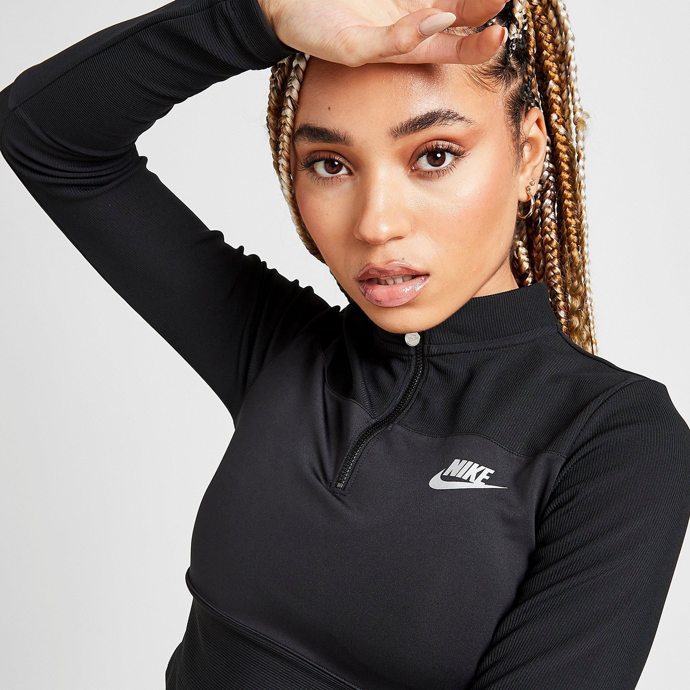 nike tight half zip