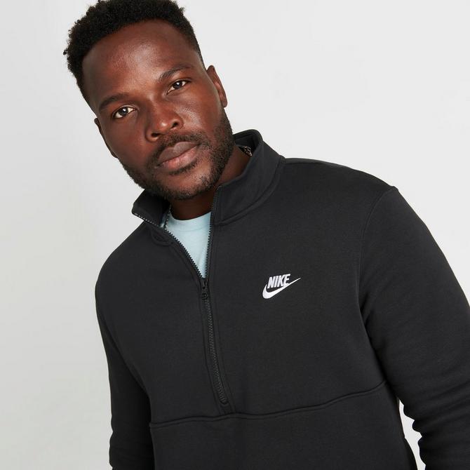 Nike winter half zip sweater mens sale