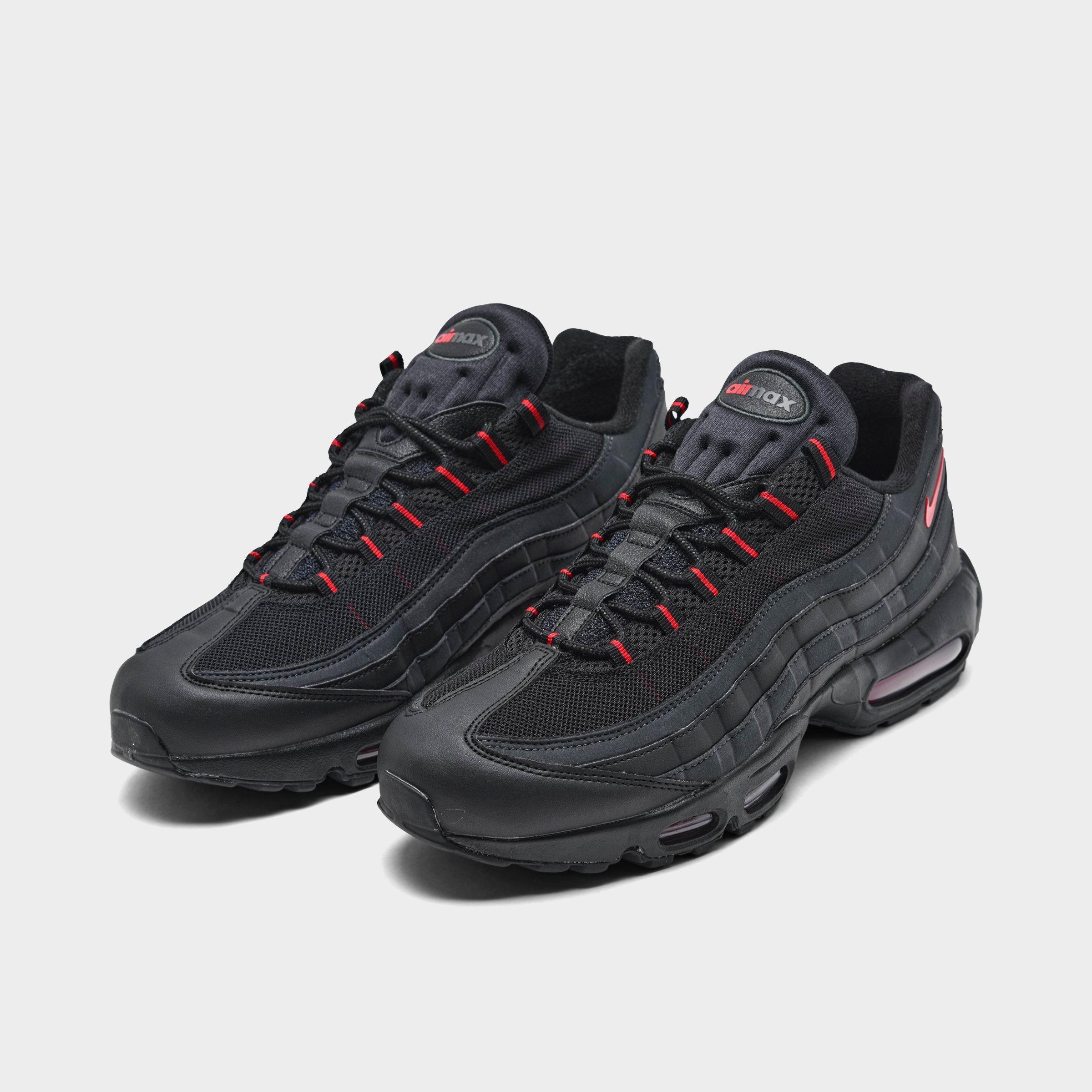 air max 95 black university red