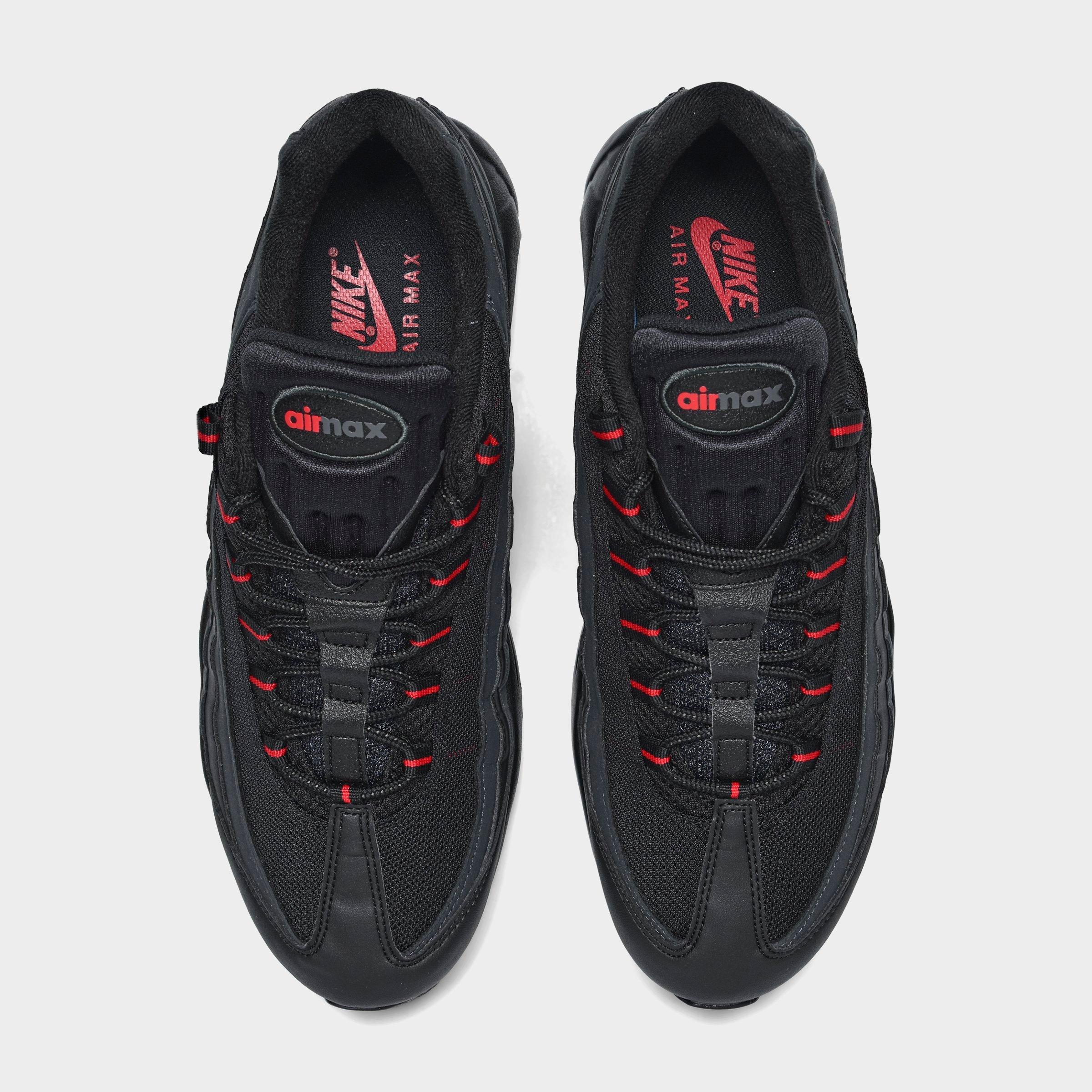 air max 95 iron grey university red