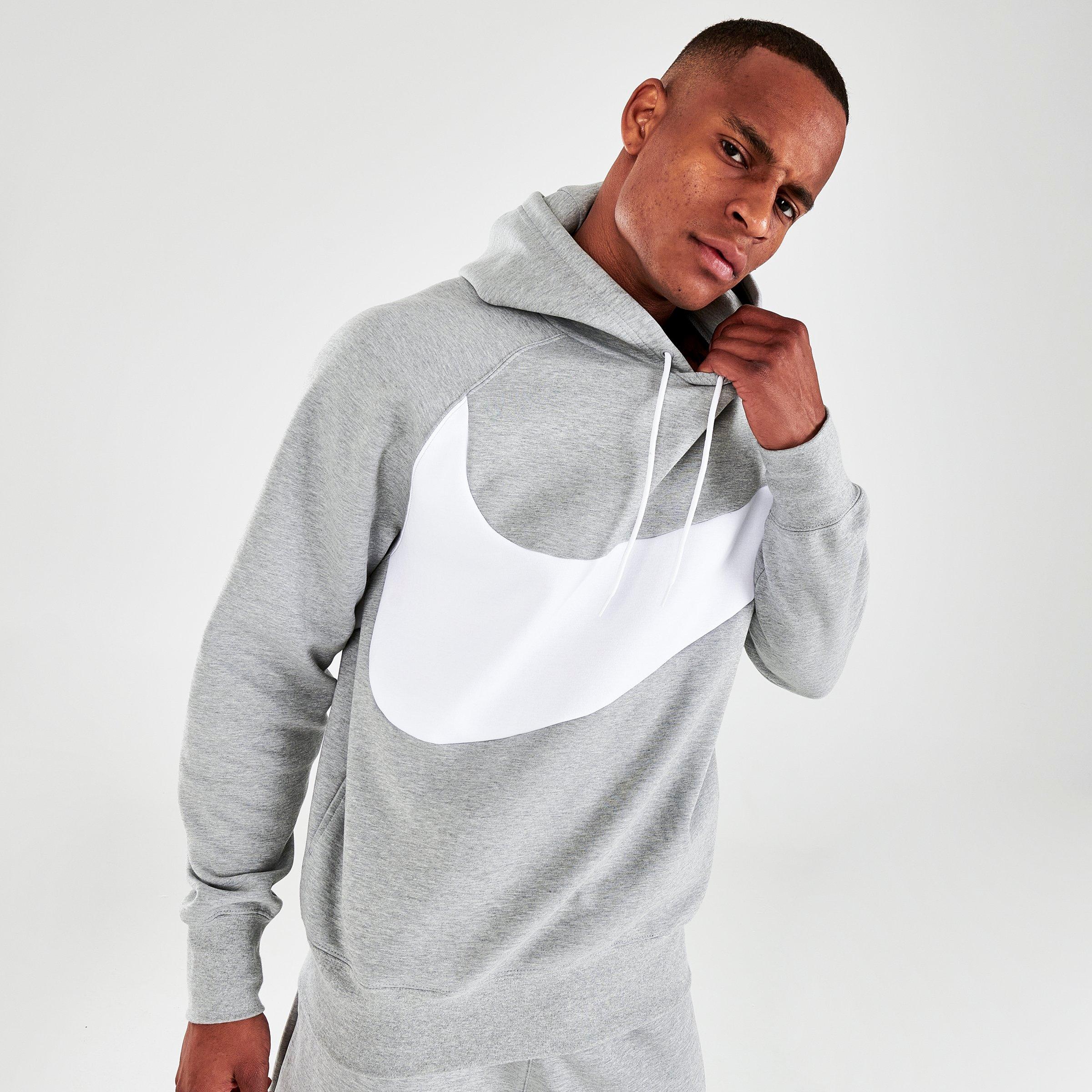 nike men's swoosh pullover hoodie