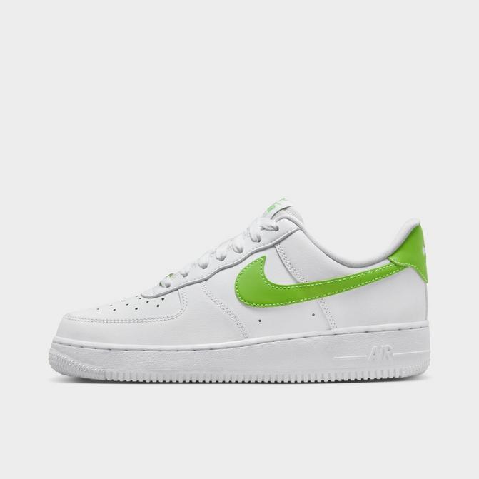 Nike Wmns Air Force 1 07 AF1 White Action Green Women Casual Shoes  DD8959-112
