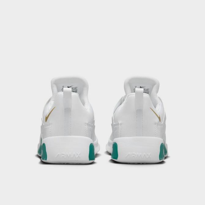 Nike air max bella white and gold online