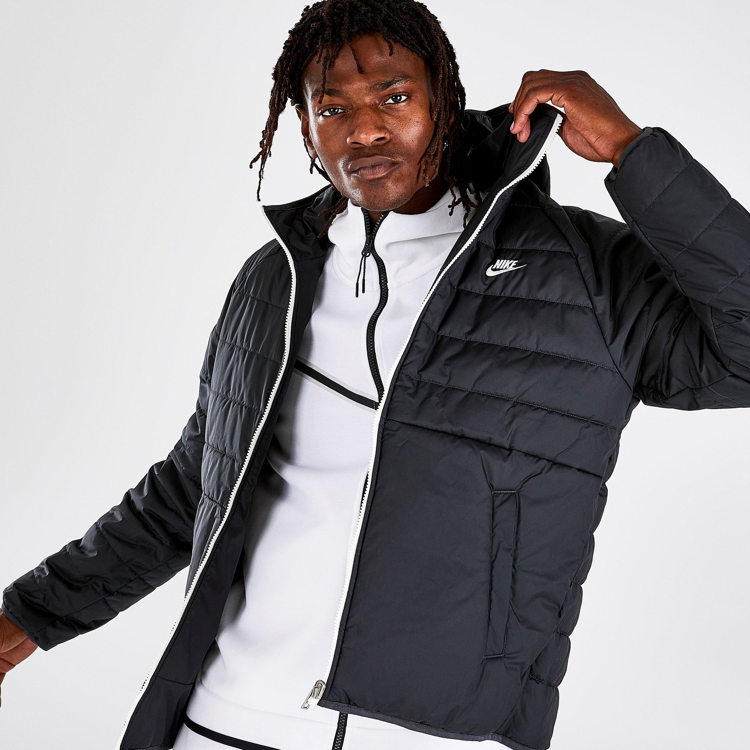 men's reversible hooded jacket