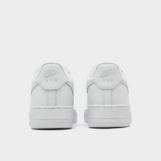 White nike air outlet force kids