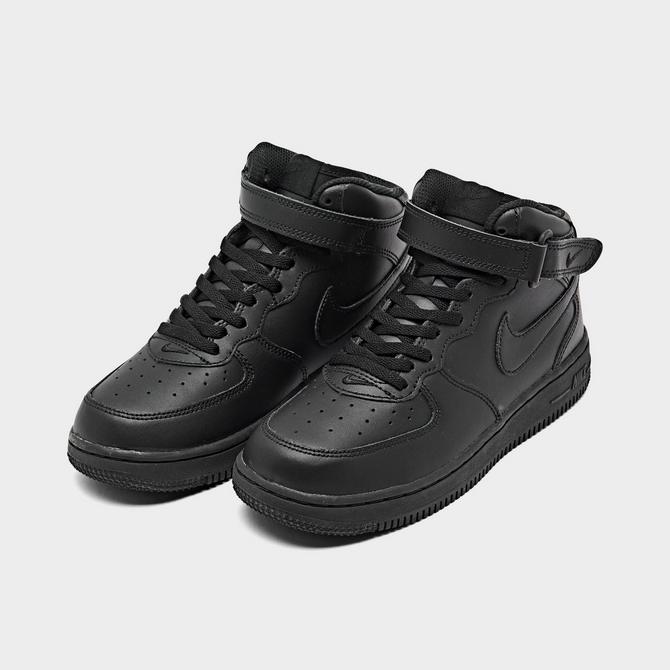 Girls nike air force 1 black sale