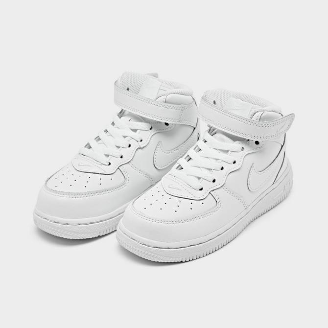 Kids' Toddler Nike Air Force 1 Mid Casual Shoes
