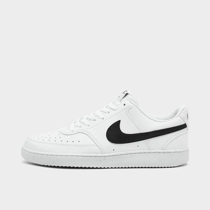 Nike shoes white and black best sale