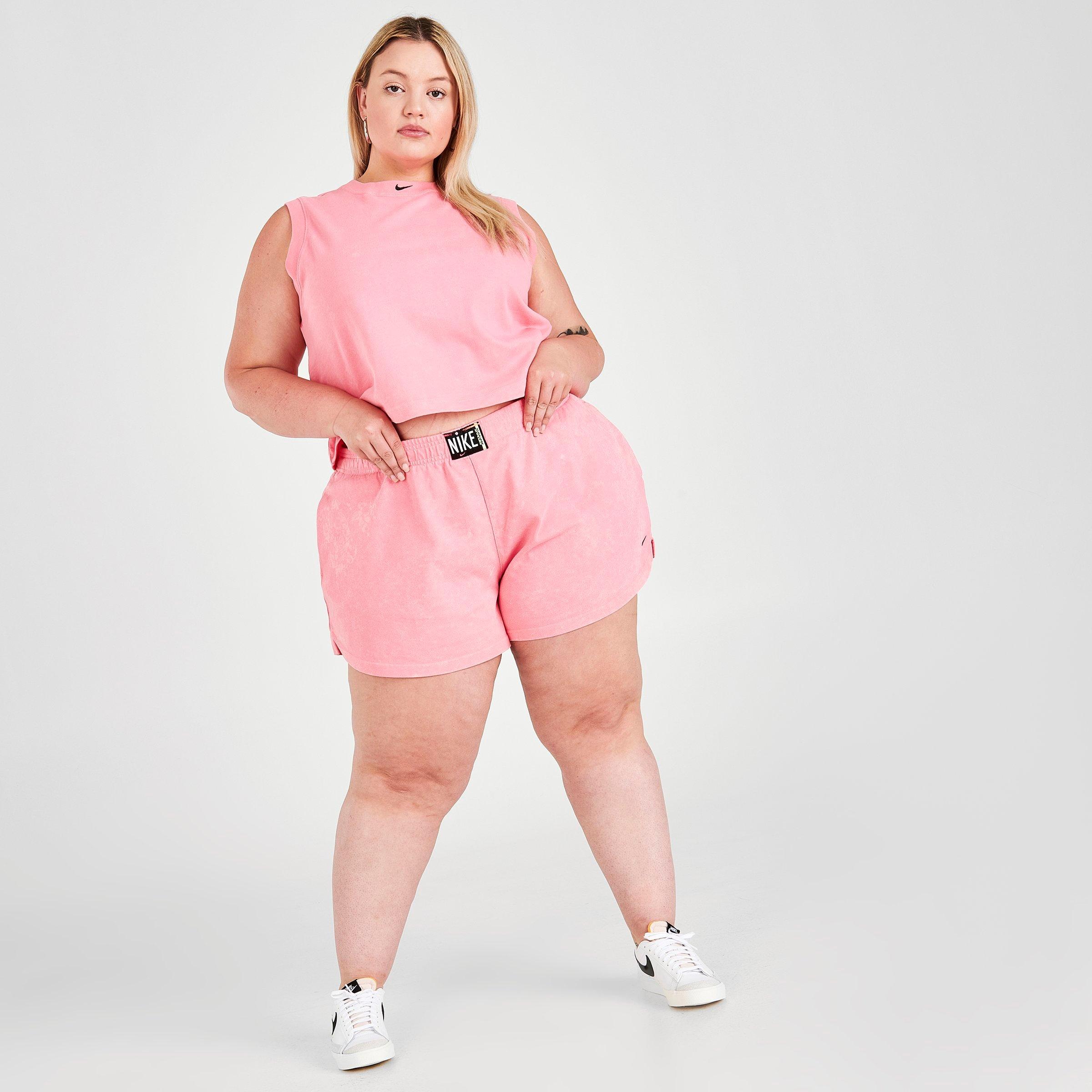 Women S Nike Sportswear Washed Shorts Plus Size Jd Sports