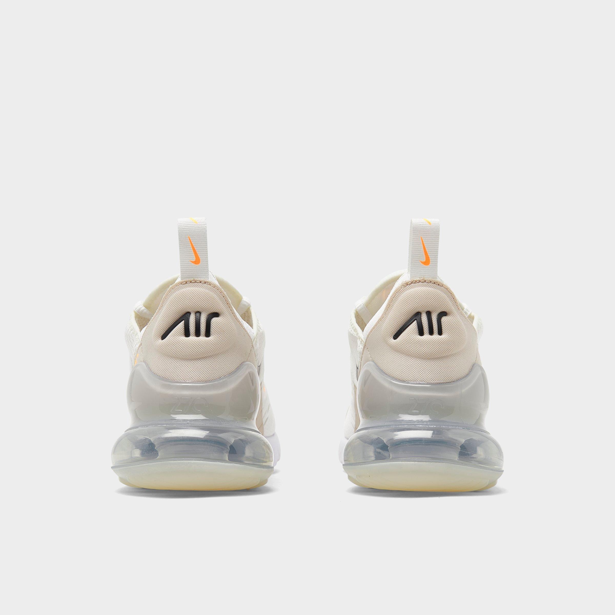 women's nike air max 270 casual shoes white