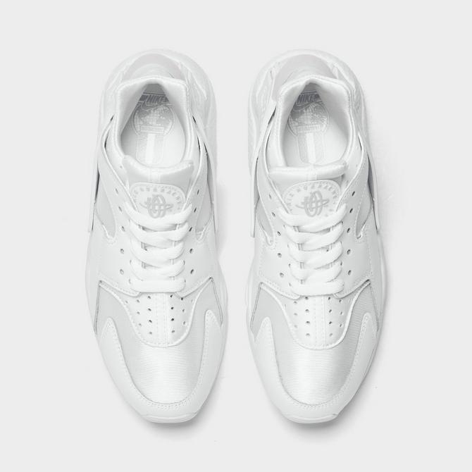 HOW TO LACE Nike Air Huarache Triple White/Pure Platinum 