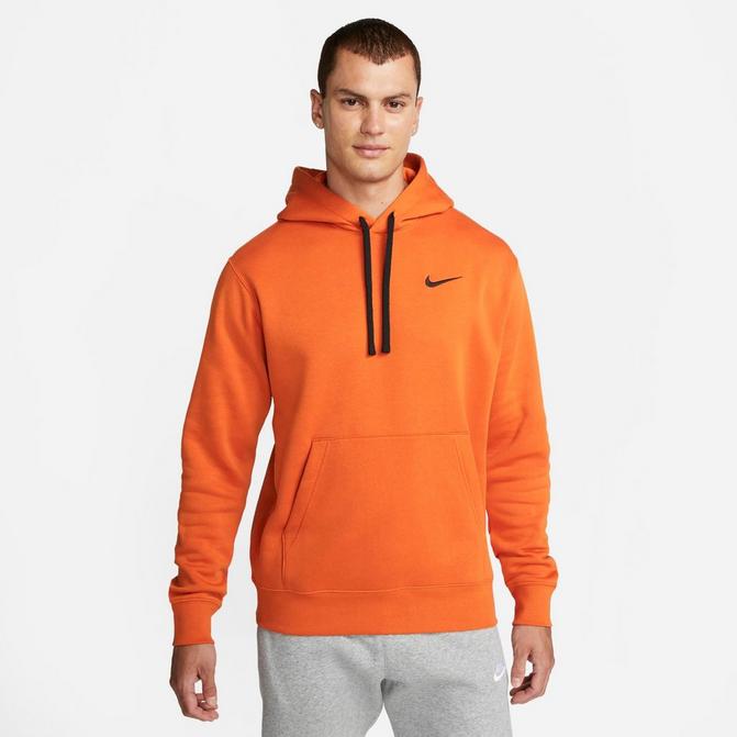 Orange and best sale black hoodie mens