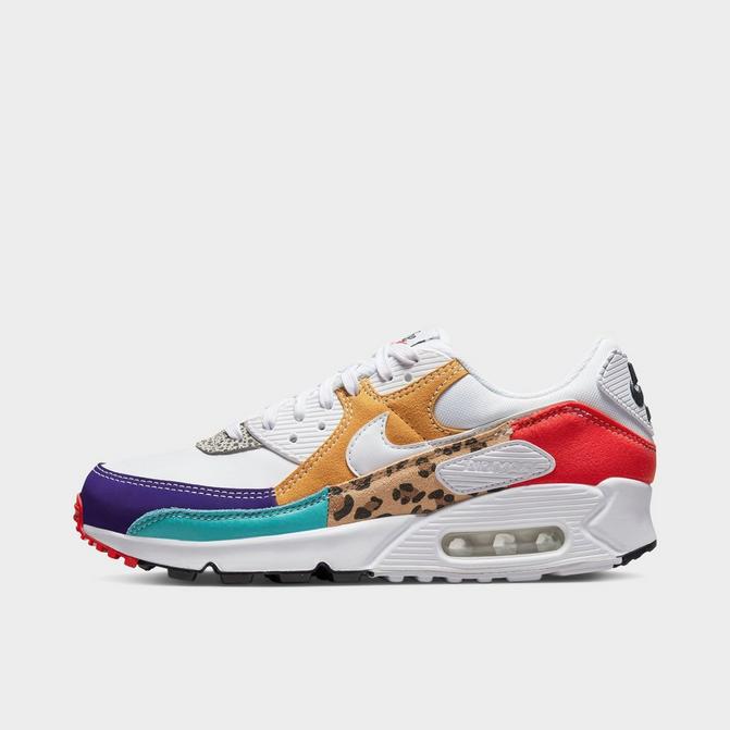 Women's Nike Air Max 90 SE Patchwork Animal Print Shoes| JD Sports