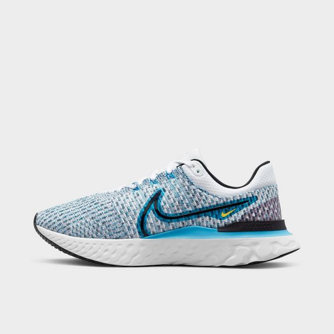 Nike epic react flyknit 2 hotsell men's running shoe white/white-black-racer blue