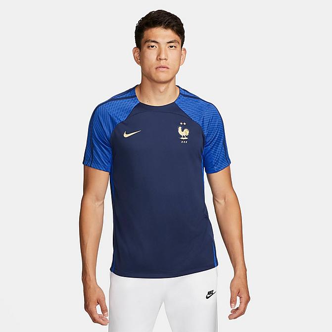 Nike 2022-23 France Strike Drill Top - White-Gold