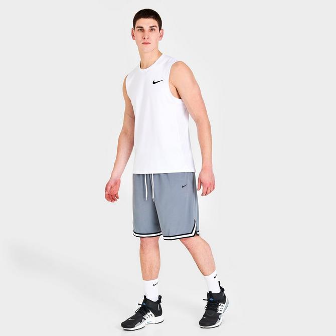 GREY BASKETBALL SHORTS