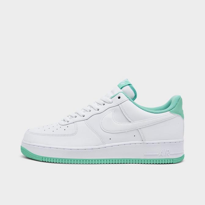 Men's Nike Air Force 1 '07 White/Medium Blue (DH7561 104) - 11 