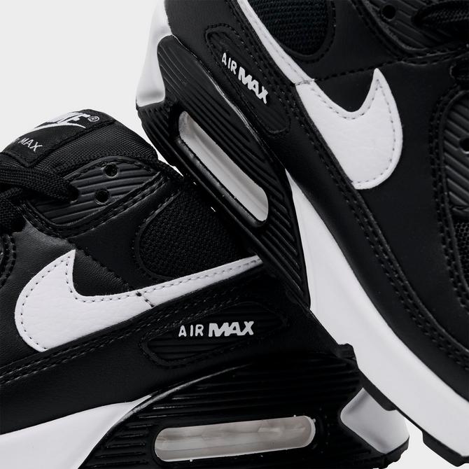 Air max 90 black leather outlet women's