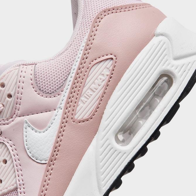 Nike Air Max 90 sneakers in barely rose, summit white and pink oxford