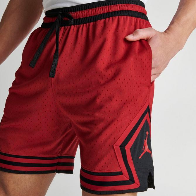 Jordan Dri-FIT Sport Men's Woven Diamond Shorts - Red/Black