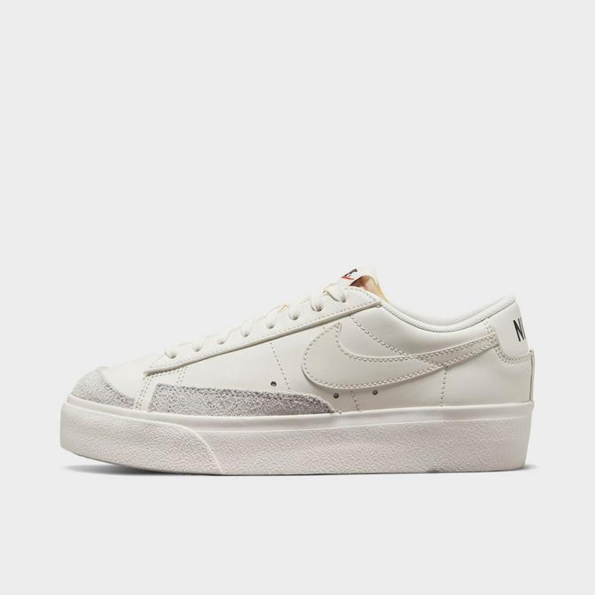 White nike cheap blazers low