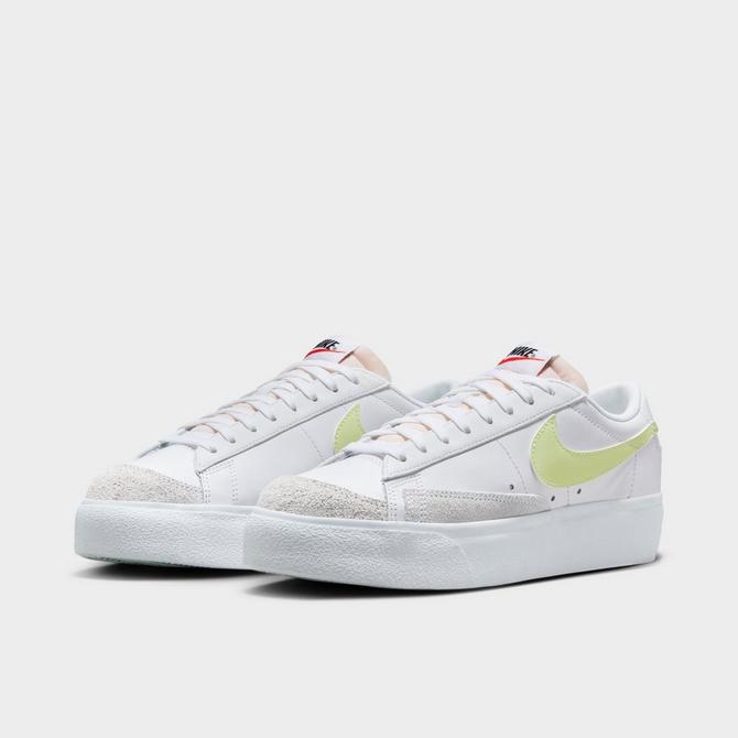 Nike Women s Blazer Low Platform Shoes in White Size 10.5 DJ0292 115