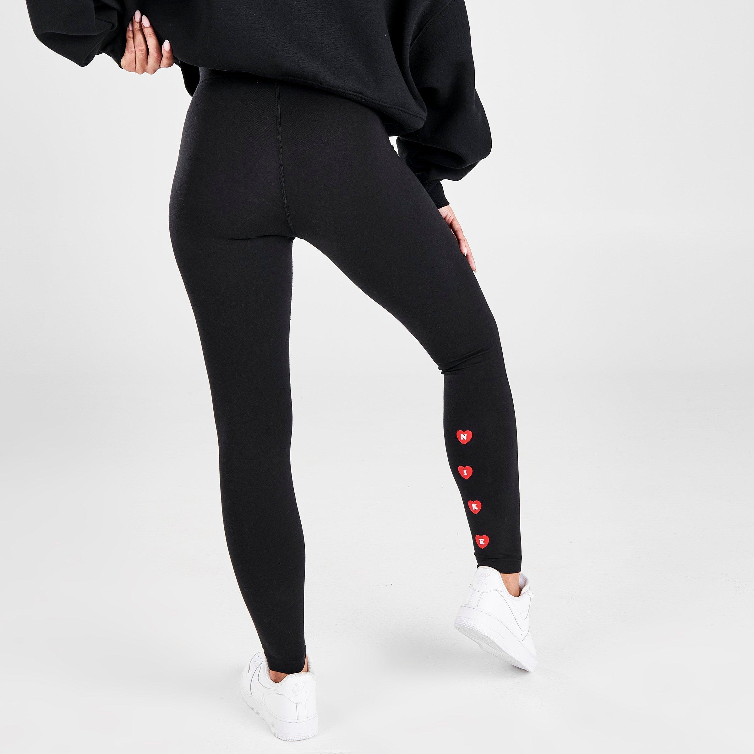 swoosh nike leggings