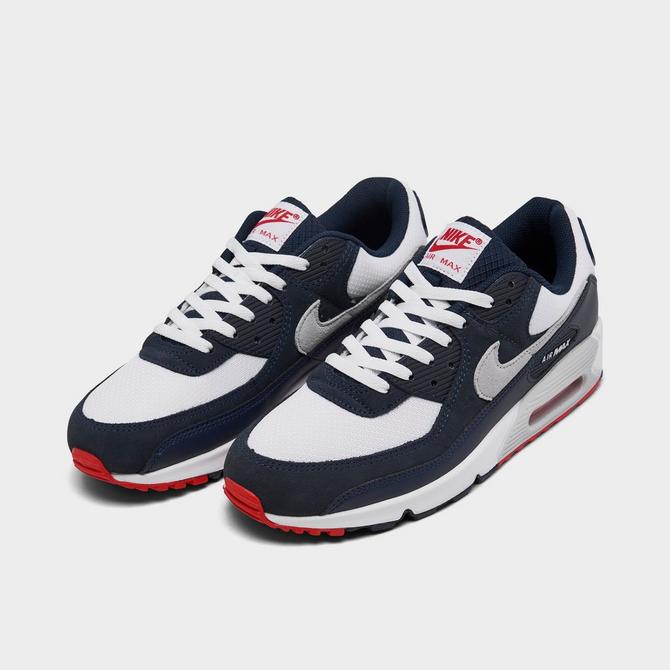 Nike Men Air Max 1 Lv8 (white / obsidian-wolf grey-black)