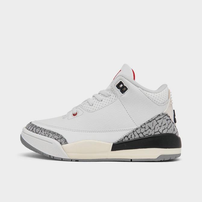 Little Kids' Air Jordan Retro 3 Basketball Shoes| JD Sports