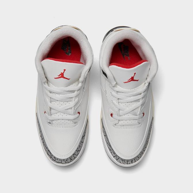 Little Kids' Air Jordan 3 Basketball Shoes| JD