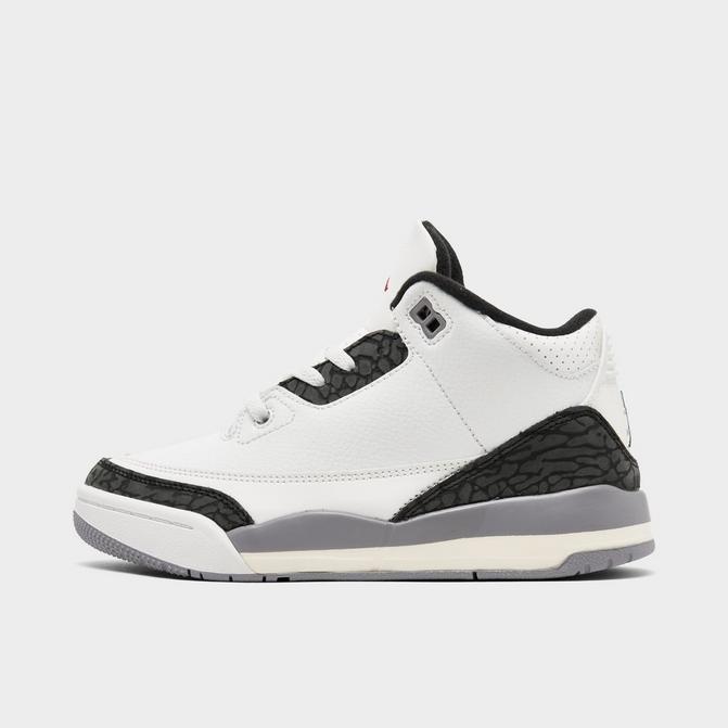 Little Kids Air Jordan Retro 3 Basketball Shoes JD Sports