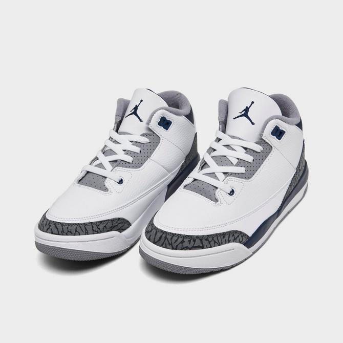 Little Kids' Air Jordan Retro 3 Basketball Shoes