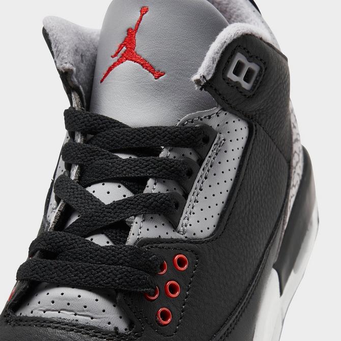 Big Kids Air Jordan Retro 3 Basketball Shoes JD Sports