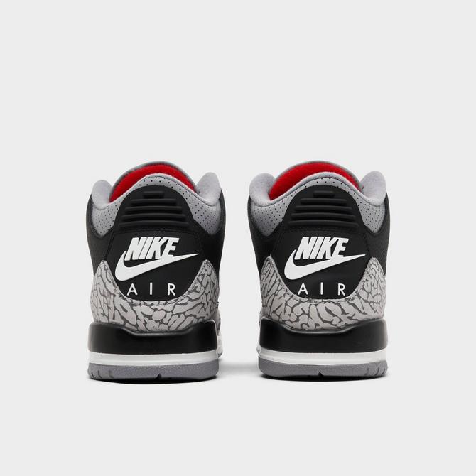 Big Kids Air Jordan Retro 3 Basketball Shoes JD Sports