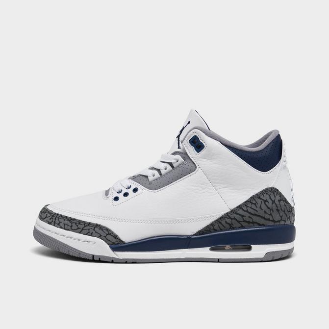 Big Kids Air Jordan Retro 3 Basketball Shoes JD Sports