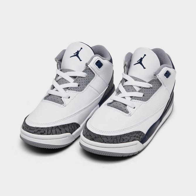 Jordan retro 3 black and clearance white