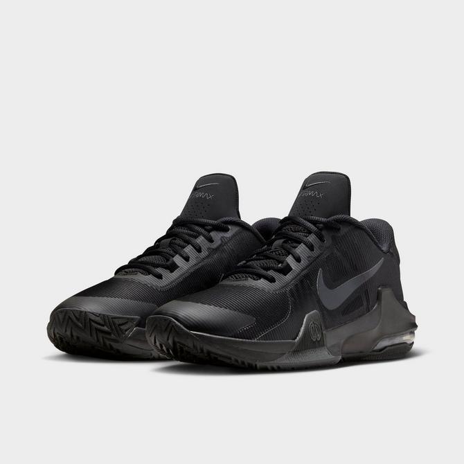 All black 2024 basketball shoes