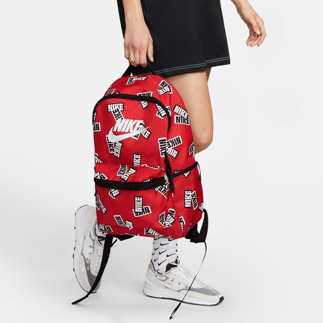 nike sportswear heritage printed backpack