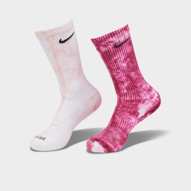 paz Para exponer aguacero Nike Everyday Plus Cushioned Tie-Dye Crew Socks (2-Pack)| JD Sports