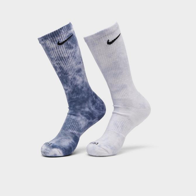 Nike Everyday Plus Cushioned Tie-Dye Crew Socks (2-Pack)| JD