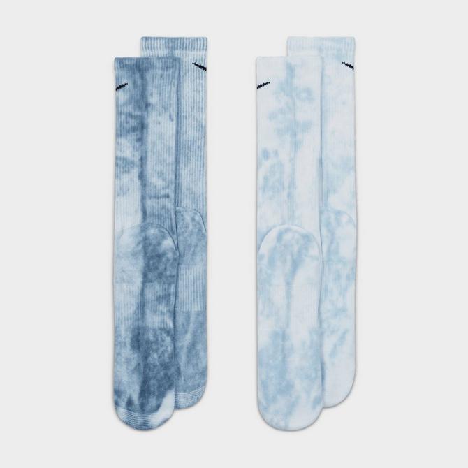 Nike Everyday Plus Cushioned Tie-Dye Crew Socks (2-Pack)